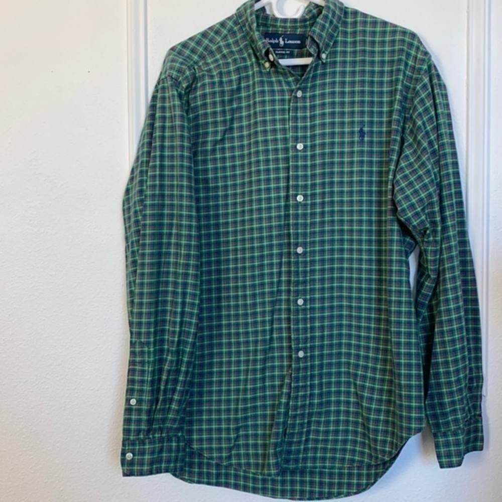 Ralph Lauren Blue Label Classic Fit Plaid Shirt